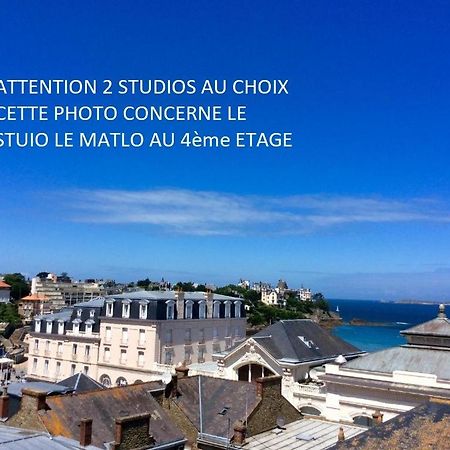 Les Studios Vue Mer Le Matlo Dinard Zewnętrze zdjęcie