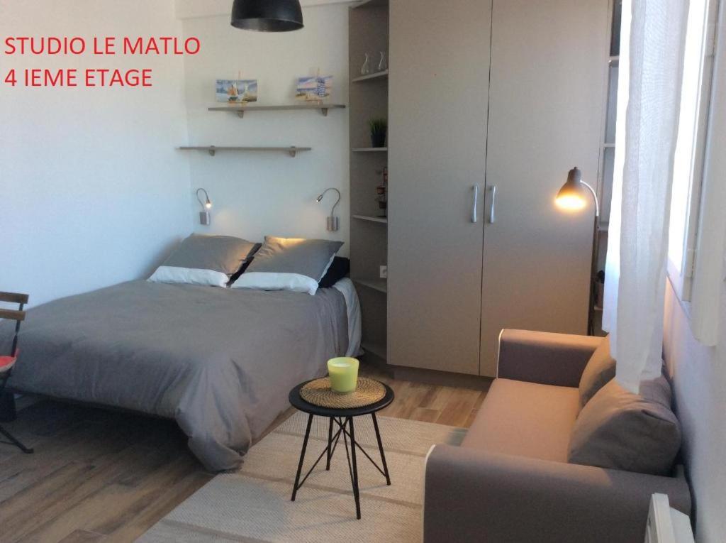 Les Studios Vue Mer Le Matlo Dinard Zewnętrze zdjęcie